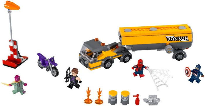 LEGO Marvel Super Heroes Tanker Truck Takedown 76067