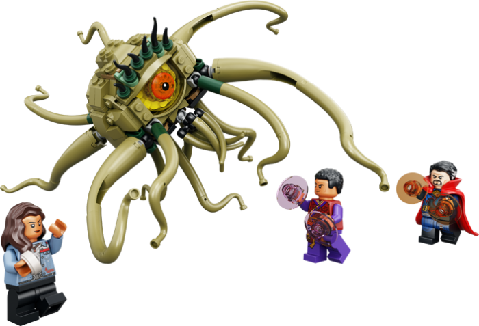 LEGO Marvel Gargantos Showdown 76205 Monster Building Kit with Doctor Strange W