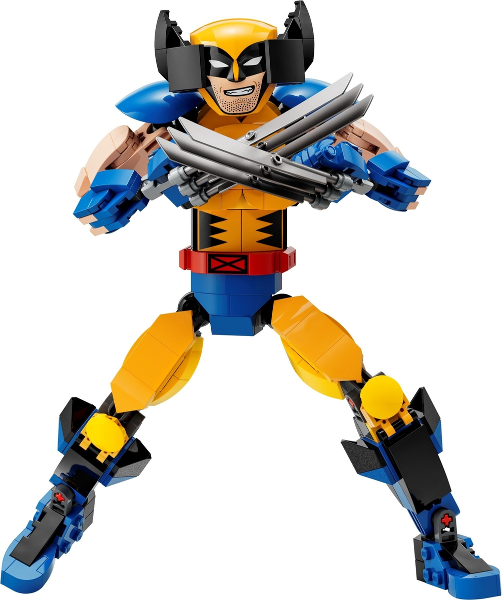 Lego Marvel Wolverine Construction Figure Playset 76257