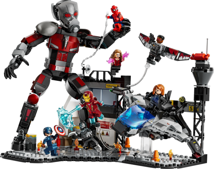 LEGO Marvel Captain America Civil War Action Battle Building Toy Set 76314