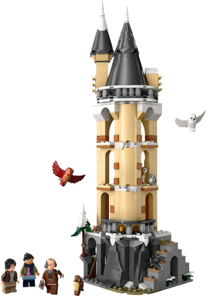 LEGO Harry Potter Hogwarts Castle Owlery Toy Wizarding World Fantasy Toy for Gi 76430