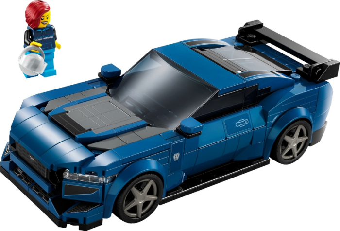 LEGO Speed Champions Ford Mustang Dark Horse Sports Car Toy Buildable Ford Must 76920