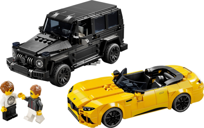LEGO Speed Champions Mercedes-AMG G 63 & Mercedes-AMG SL 63 F1 Toy Car 76924
