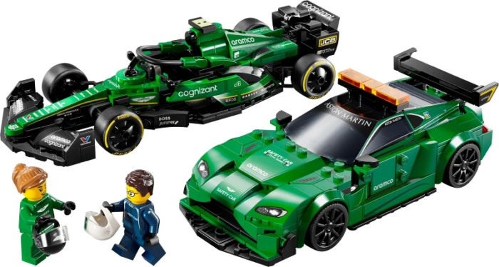 LEGO Speed Champions Aston Martin Safety Car & AMR23 Building Toys - Race Car To 76925