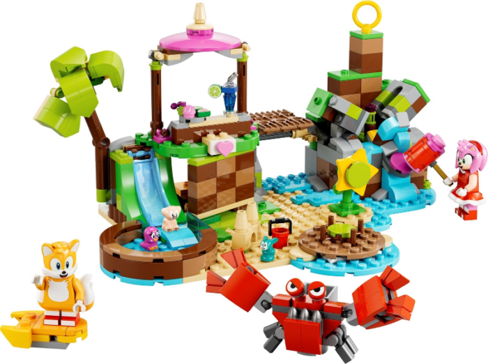LEGO Sonic the Hedgehog Amy’s Animal Rescue Island 76992 Building Toy Set Sonic