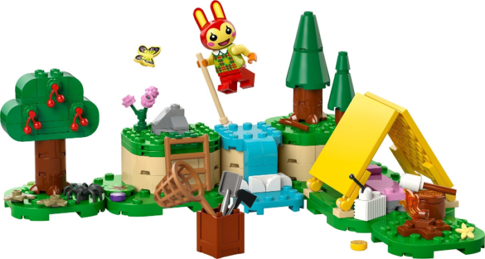 LEGO Animal Crossing Bunnie’s Outdoor Activities Buildable Creative Playset for 77047