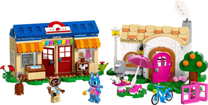 LEGO Animal Crossing Nook’s Cranny & Rosie´s House Video Game Toy 77050