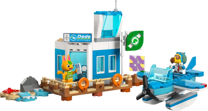 LEGO Animal Crossing Fly with Dodo Airlines Airport Building Set Video Game Toy 77051