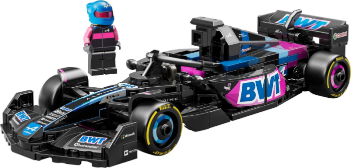 LEGO Speed Champions BWT Alpine F1 Team A524 Race Car Toy Building Set 77248