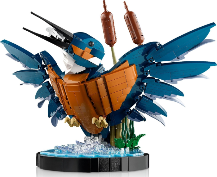 LEGO Icons Kingfisher Bird Building Set for Build and Display 10331