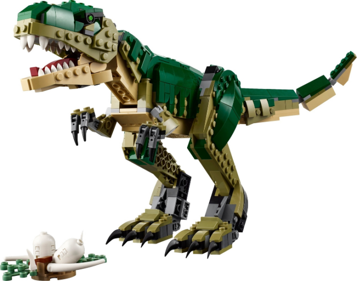 LEGO Creator 3 in 1 T-Rex Dinosaur Toy - Birthday Gift Idea for Boys & Girls - O 31151