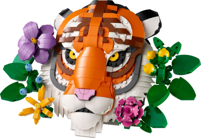LEGO Art The Fauna Collection – Tiger DIY Set 31217