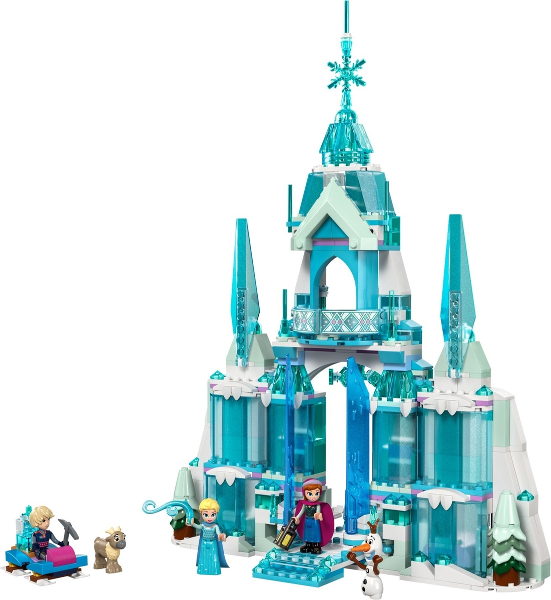 LEGO Disney Frozen Elsa’s Ice Palace Buildable Princess Toy 43244