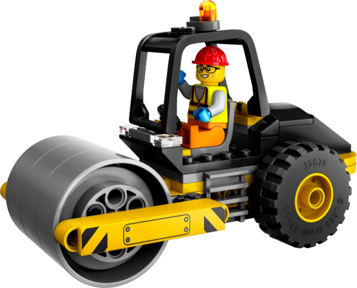 LEGO City Construction Steamroller Toy Playset Fun Gift Construction Toy Set f 60401