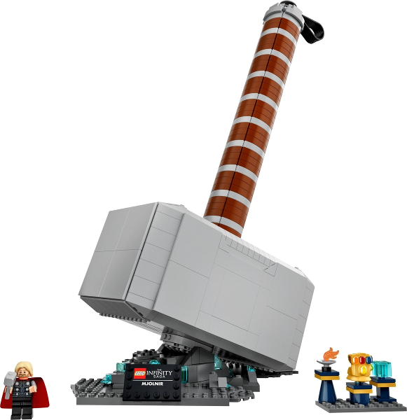 LEGO Marvel Thor’s Hammer Building Set 76209 Collectible Avengers Infinity Saga