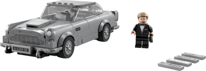 LEGO Speed Champions 007 Aston Martin DB5 76911 Building Toy Set Featuring James