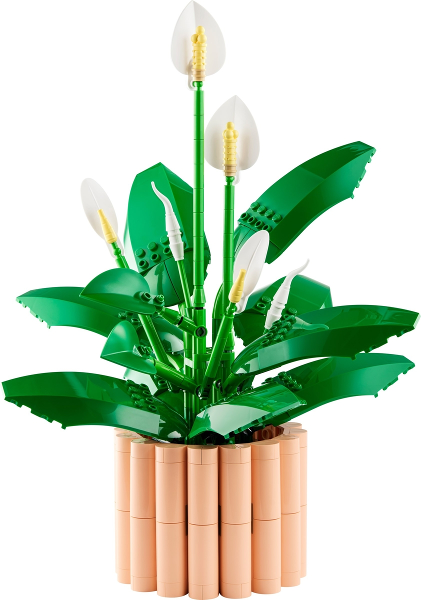 LEGO Botanicals Peace Lily Flower Room Decor 11504