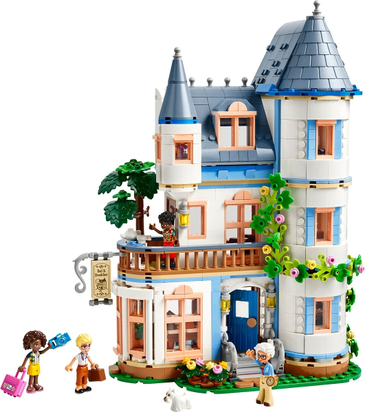 LEGO Friends Castle Bed and Breakfast Hotel Playset with Mini Dolls 42638