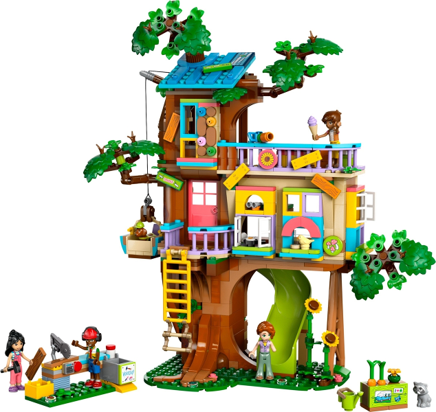 LEGO Friends Friendship Tree House Hangout - Building Toys Playset for Kids Gir 42652