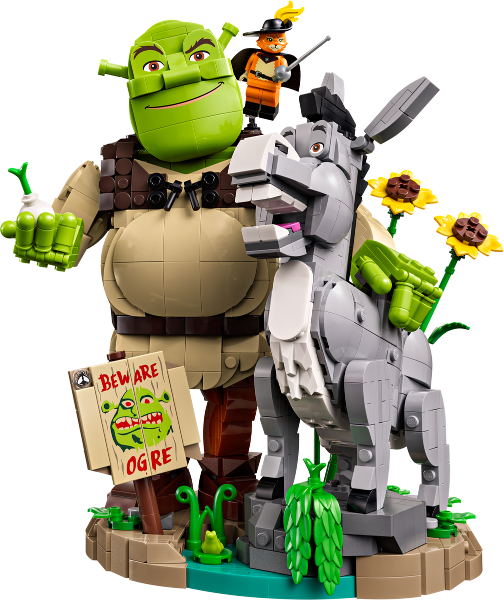LEGO Shrek: Shrek, Donkey & Puss in Boots 72423