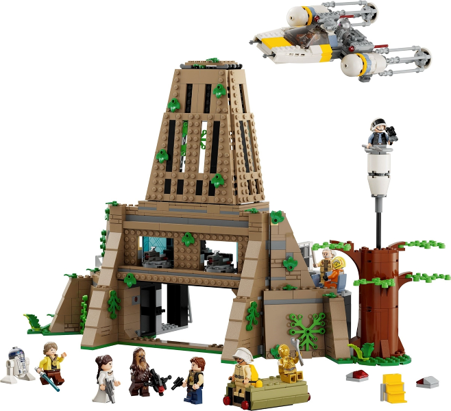 LEGO Star Wars A New Hope Yavin 4 Rebel Base 75365 Star Wars Playset Featuring