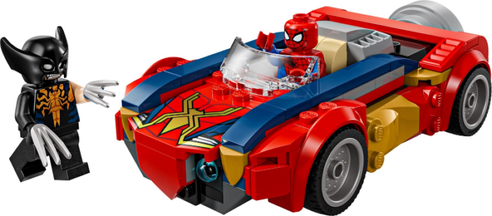 LEGO Marvel Spider-Man Car vs. Venomized Wolverine 76336