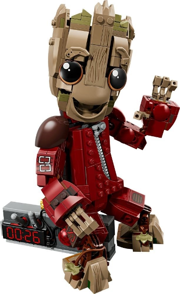 LEGO Marvel Ravager Jumpsuit Groot Kids Toy 76341