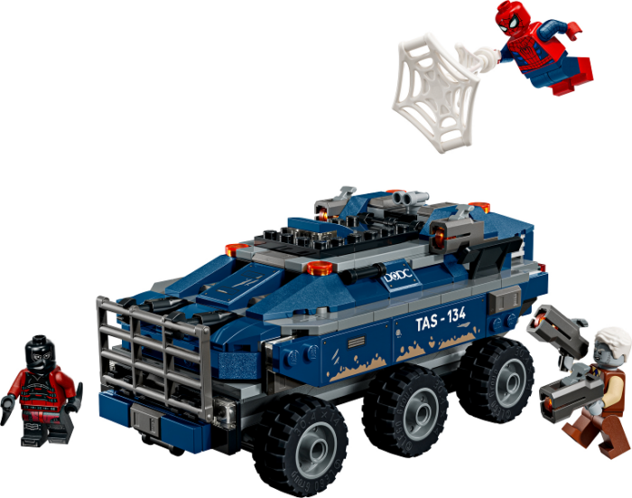 LEGO Marvel Spider-Man Prison Transport Chase 76349