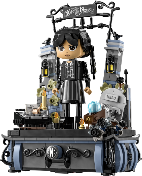 LEGO Wednesday: Wednesday Addams Figure and Buildable Toy Doll 76780