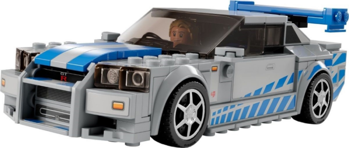 LEGO Speed Champions 2 Fast 2 Furious Nissan Skyline GT-R (R34) 76917 Building T
