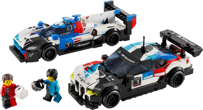 LEGO Speed Champions BMW M4 GT3 & BMW M Hybrid V8 Building Toys - Race Car 76922