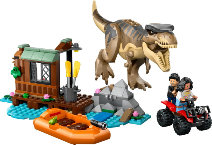 LEGO Jurassic World T Rex River Escape Dinosaur Toy 76975