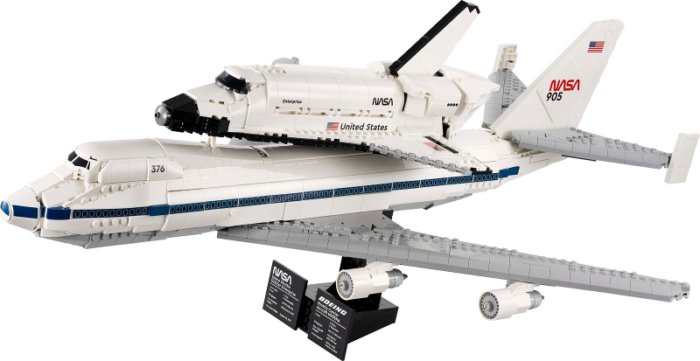 LEGO Icons Shuttle Carrier Aircraft Building Set 10360