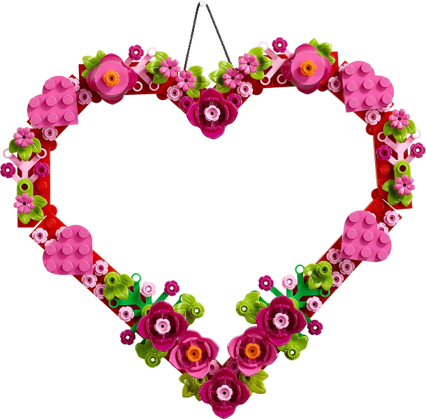 LEGO Floral Heart Ornament 40638