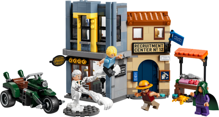 LEGO ONE PIECE Showdown with Captain Smoker 75642