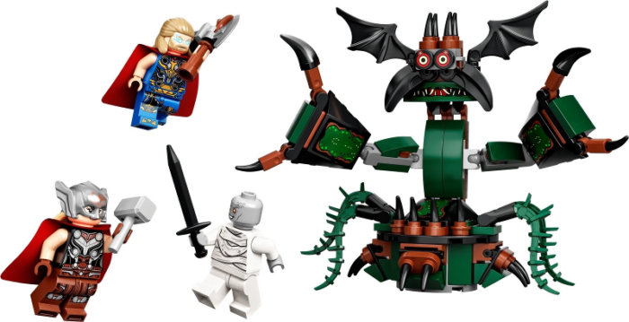 LEGO Marvel Attack on New Asgard Thor Buildable Toy 76207