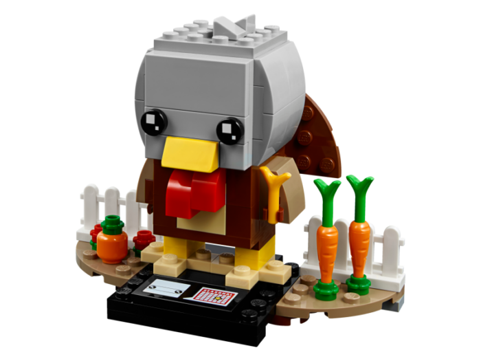 LEGO BrickHeadz Thanksgiving Turkey 40273 Building Set (114 Pieces)