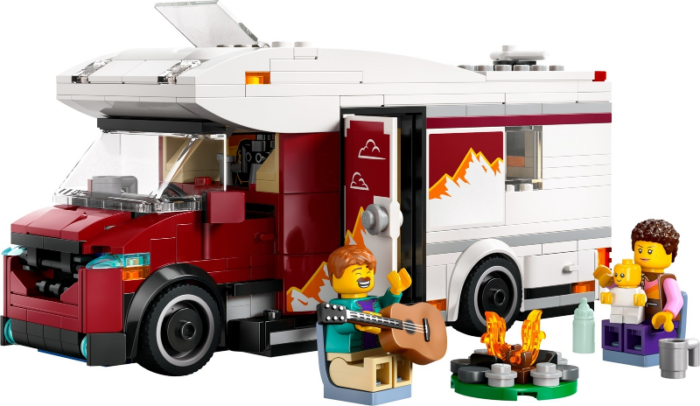 LEGO City Holiday Adventure Camper Van Building Toy Set 60454